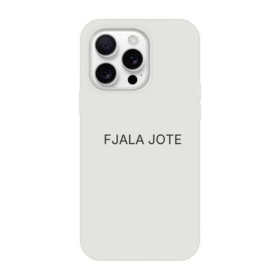 Mbrojtëse telefoni e personalizuar me fjalën tënde — ZHURMASHOP